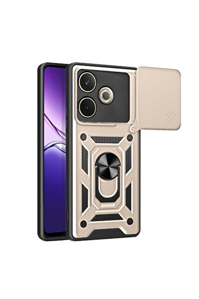 Danex Husă pentru Oppo A5 Pro 4G/A5 Pro 5G, M66, Poliuretan, Auriu