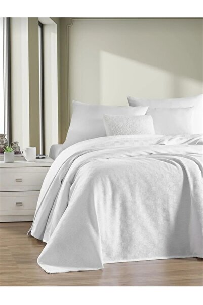 Mrs.Gugar Mrs Gugar 100% Cotton Hotel Towel - White, Self-Printed Single
