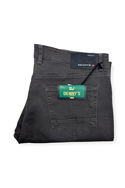 Sadık Collection Men's Large Oversized Regular Leg Zippered Woven Jeans 1800