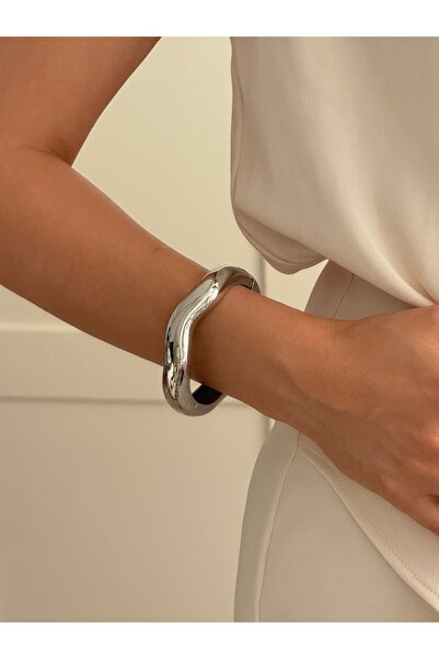 YOUES JEWELRY Steel Thick Handcuff Bracelet Women's Bracelet Unisex Gold Women's Handcuffs