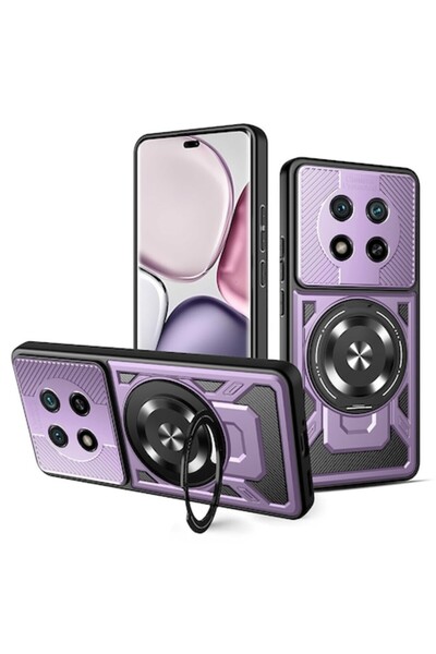 Danex Προστατευτική θήκη για Honor Magic7 Lite/X9c, U58, Lexgard, Plum Violet