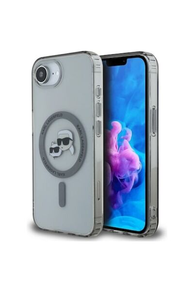 Modo Carcasă pentru iPhone 16e, M76, Policarbonat, Cap de Karl și Choupette d...