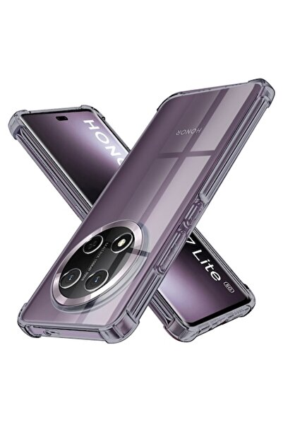 Stef's Cat Husa pentru Honor Magic7 Lite/X9c, K44, Poliuretan, Smoke Black