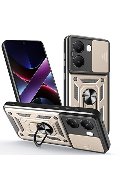 Danex Husă de protecție pentru Xiaomi Poco X7 Pro, N54, gel TPU, auriu