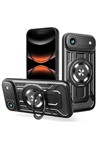 Danex Carcasă de protecție pentru iPhone 17 Air, E92, Lexgard, Deep Dark