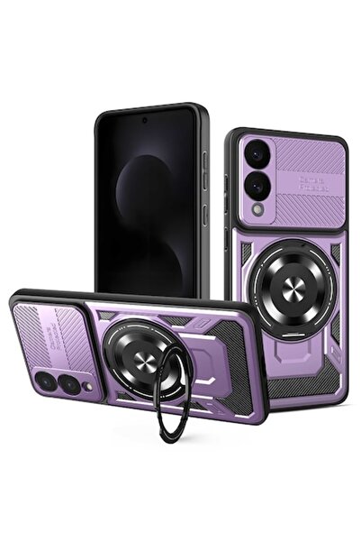 Danex Защитен калъф за Samsung Galaxy S25 Edge (сливово-виолетов)