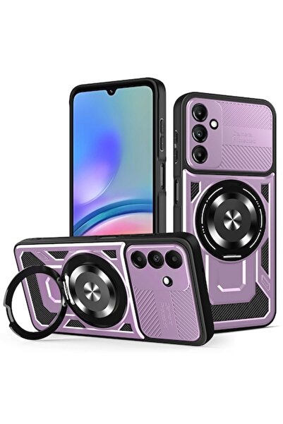 Stef's Cat Θήκη για Samsung Galaxy A05s, P51, Πολυανθρακικό, Μωβ