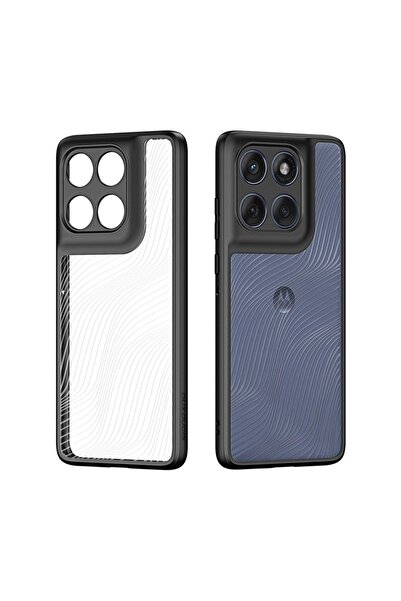 CLOUD Phone case for Motorola Edge 60 / Edge 60 Fusion / I20, Polyurethane, Black