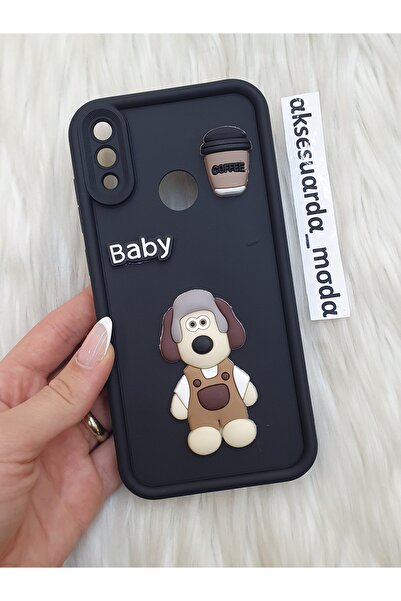 Aksesuarda Moda HUAWEİ Y7 2019 ve Y7 PRİME 2019 UYUMLU FİGÜRLÜ SİLİKON KILIF