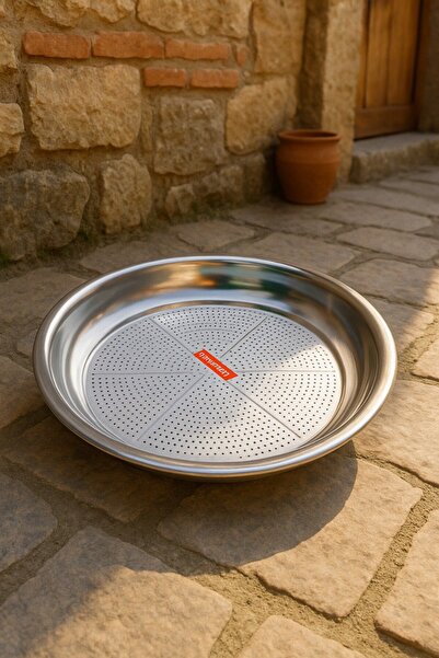 Metler Paslanmaz Çelik 32 Cm Süzgeç Kevgir Elek – Dayanıklı Krom İlistir, Sal...