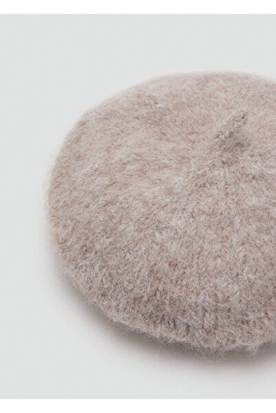 MANGO Woman Yün karışımlı bere