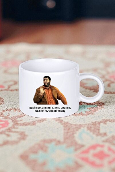 Gzl55 Mucize arkadaş Recep ivedik motto fincan kupa