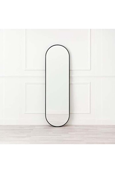 foryou مرآة بيضاوية بإطار أسود