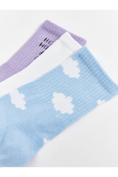 LC Waikiki New Season Printed Women's Socks 3-Pack