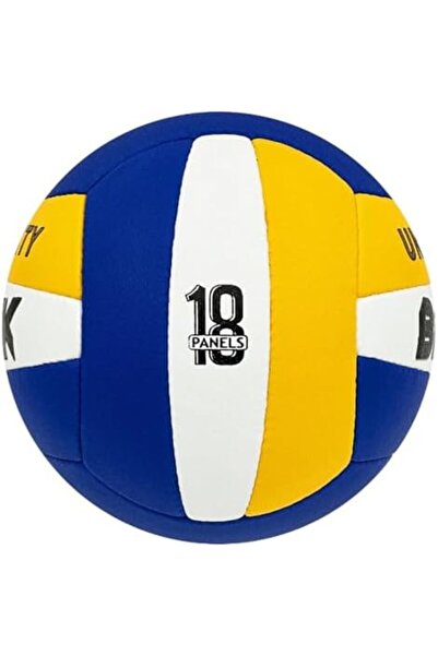 BLACK University Volleyball Ball Size 5 White-Yellow-Blue
