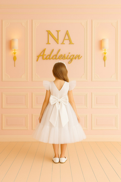 NA ADDESIGN Puffy Tulle Princess Dress (Red, Fuchsia, Light Pink, Baby Blue, Saks Blue, Black, White)