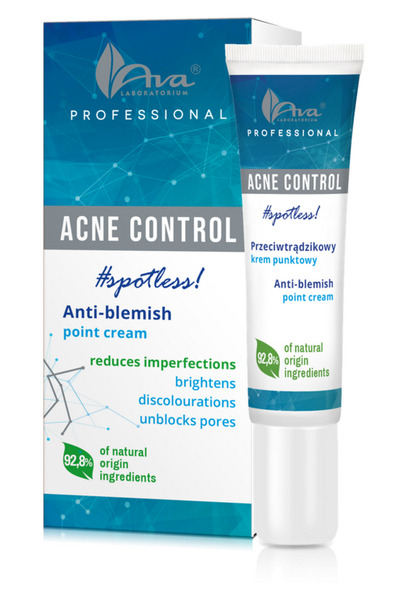 Ava Laboratorium افا اكني كنترول بروفيشنال كريم موضعي لعلاج البثور 15 مل