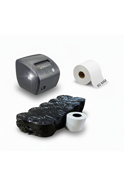 KHR 80X50 MT Termal Pos Rulosu (50 Adet) - Yüksek Kaliteli Adisyon Fişi