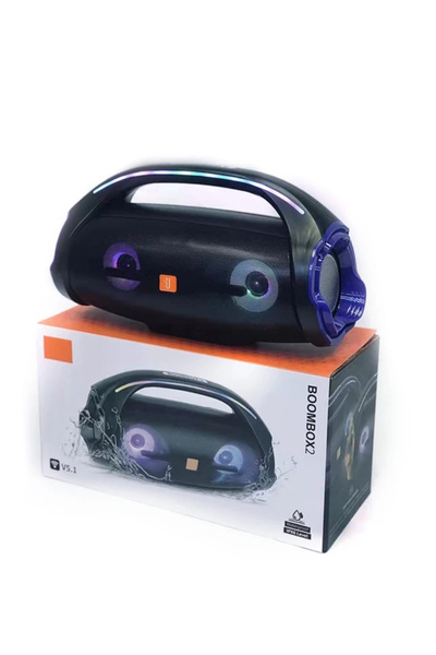 ARD Bluetooth Hoparlör Parti Hoparlörü Karaoke Mikrofon Hediyeli Işıklı Ses B...