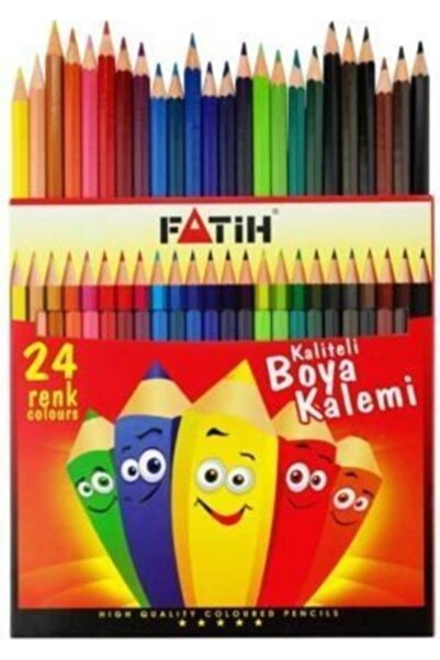 Fatih قلم طلاء جاف 24 لون