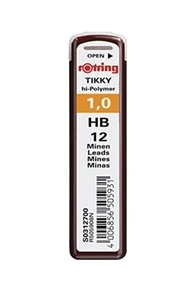 Rotring Hi-Polymer Pencil Lead 1.0 (Hb)
