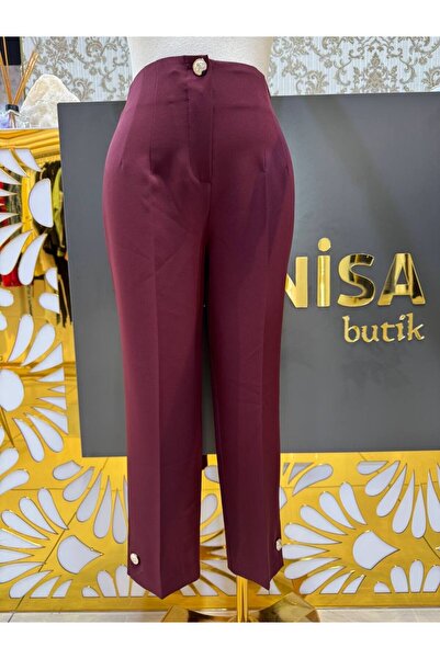 Sentez Paradise Paça Düğme Pensli Pantolon SZ-5566