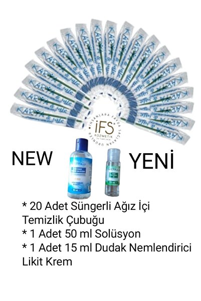 Genel Markalar Karya & Safe Yoğunbakım Hastası Ağız Bakım Seti