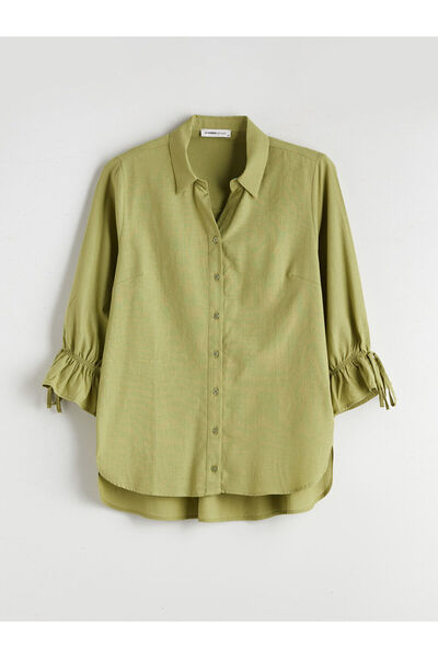 LC Waikiki Lcw Grace Regular Fit Ruffle Women's Shirt