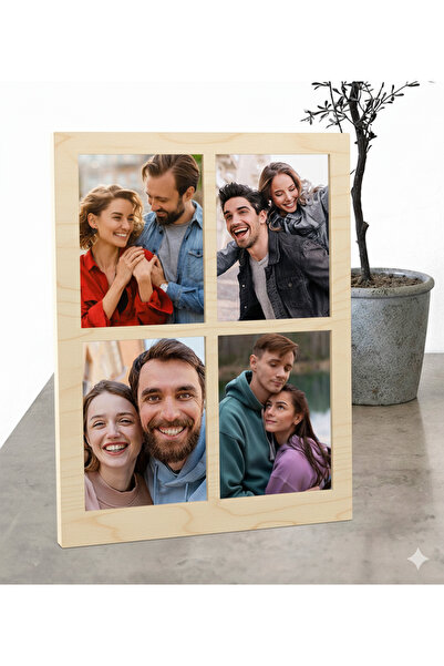 mars tasarım 4LÜ FOTOĞRAF ÇERÇEVESİ - 9 X 11 CM BOYUTLARINDAKİ FOTOĞRAFLAR İÇİN