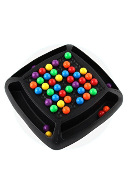 OEM Rainbow Ball Chess Game Board, Color Matching, Two Play Modes, Ages 3+