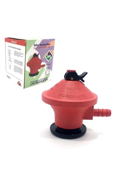 abnturk Ultra Lüks Tüplü Ocaklar İçin LPG Regulatör Dedantör 30 Bar Mandallı ...