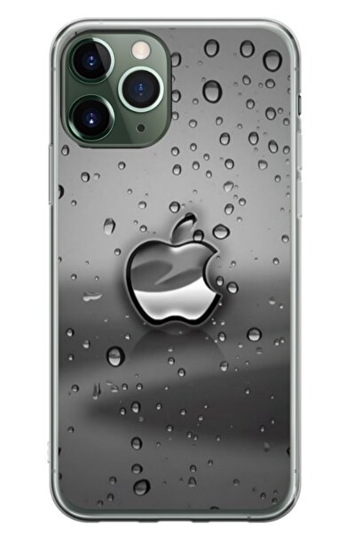 Atlas Husa personalizata tip carcasa Apple iPhone 11 Pro, Rainy Apple logo, ,...