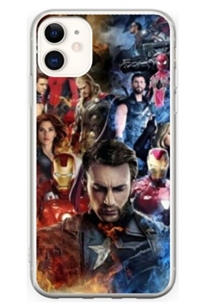 Atlas Husa personalizata tip carcasa Apple iPhone 11, Avengers Endgame, , S1D...