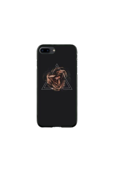 Atlas Εξατομικευμένη θήκη τύπου Apple iPhone 8 Plus, Triangle Rose, , S1D1M0316