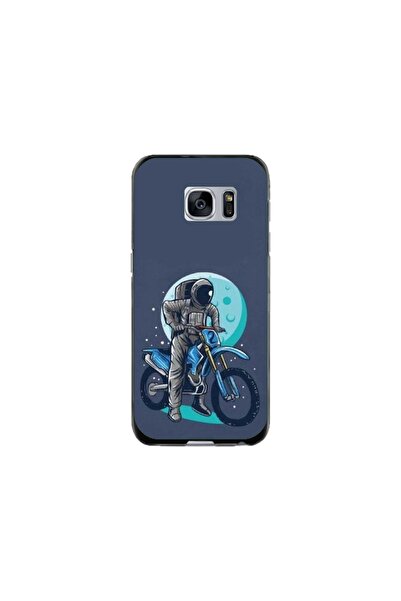 Atlas Husa personalizata tip carcasa Samsung Galaxy S7 Edge, Biker Astronaout...