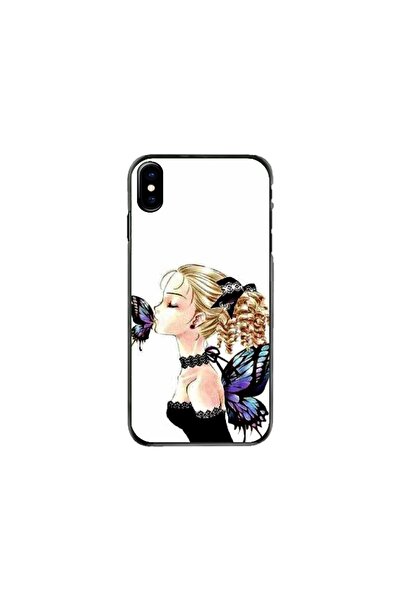 Atlas Husa personalizata tip carcasa Apple iPhone X, Butterfly Fairy, , S1D1M...