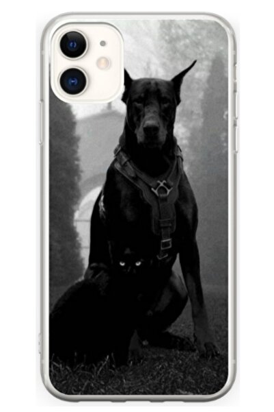 Atlas Husa personalizata tip carcasa Apple iPhone 11, Doberman, , S1D1M0018