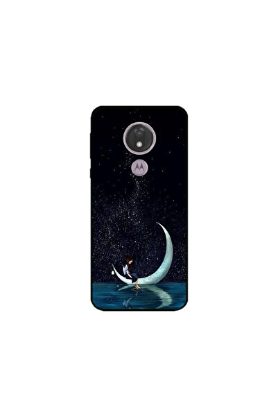 Atlas Husa personalizata tip carcasa Motorola Moto G7 Power, Moon Fishing, , ...