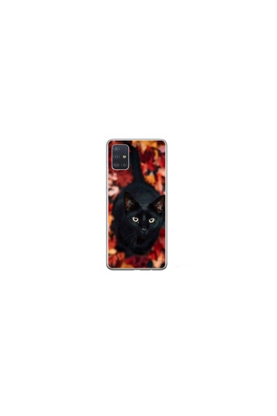 Atlas Εξατομικευμένη θήκη τύπου Samsung Galaxy A51, Black Cat 3, , S1D1M0017