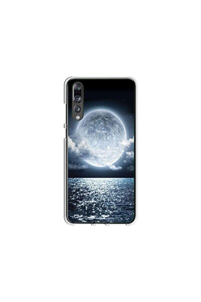 Atlas Husa personalizata tip carcasa Huawei P20 Lite, Moon Sky, , S1D1M0228