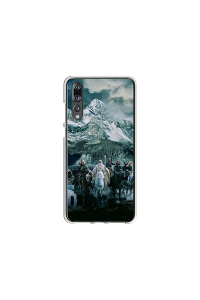 Atlas Husa personalizata tip carcasa Huawei P20, Lord of the Rings 1, , S1D1M...