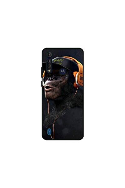 Atlas Husa personalizata tip carcasa Motorola Moto G8, Monkey, , S1D1M0319