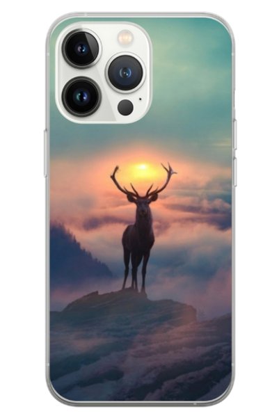 Atlas Husa personalizata tip carcasa Apple iPhone 13 Pro Max, Antlers, , S1D1...