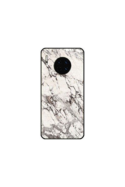 Atlas Husa personalizata tip carcasa Huawei Mate 30, White Marble, , S1D1M0325