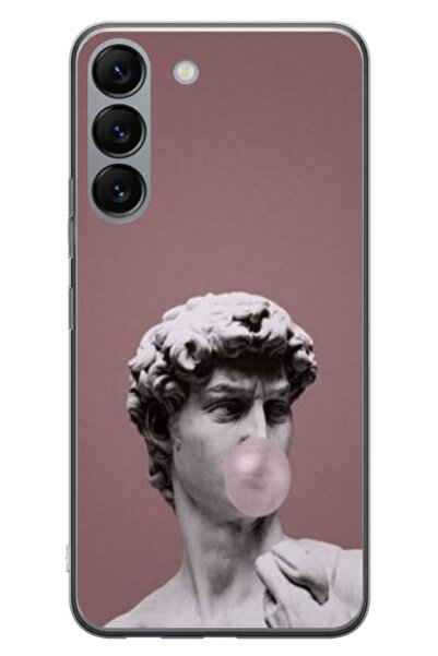 Atlas Husa personalizata tip carcasa Samsung Galaxy S23 Plus, Bubble Gum Statue, , S1D1M0317