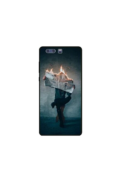 Atlas Husa personalizata tip carcasa Huawei P10 Plus, Burn the News, , S1D1M0345