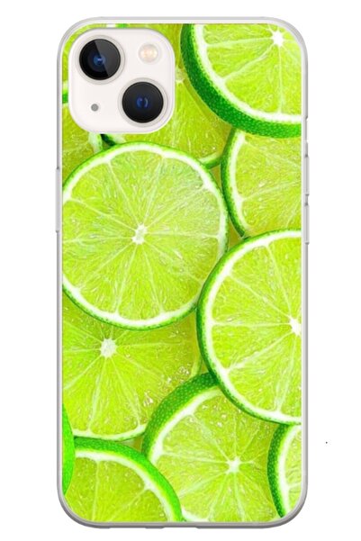 Atlas Husa personalizata tip carcasa Apple iPhone 13 Mini, Lime, , S1D1M0253