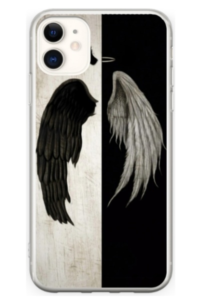 Atlas Εξατομικευμένη θήκη τύπου Apple iPhone 11, Angel Wings, , S1D1M0004