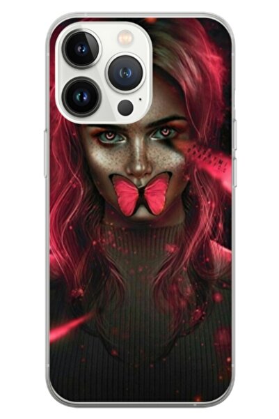 Atlas Husa personalizata tip carcasa Apple iPhone 13 Pro Max, Butterfly Mouth...