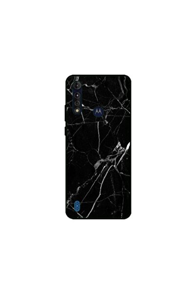 Atlas Husa personalizata tip carcasa Motorola Moto G8, Black Marble, , S1D1M0229